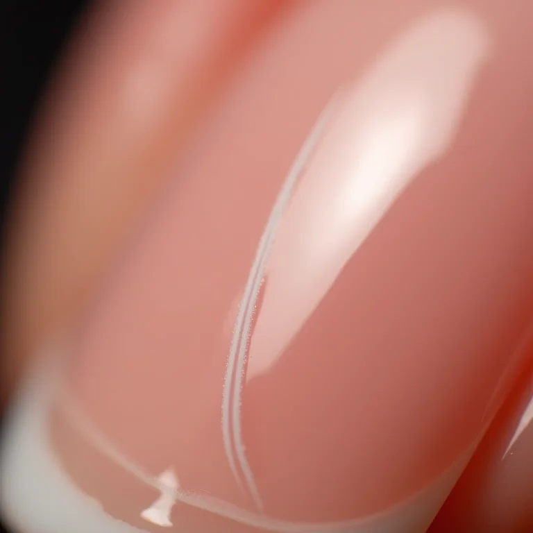 Francesinha minimalista em unhas de gel