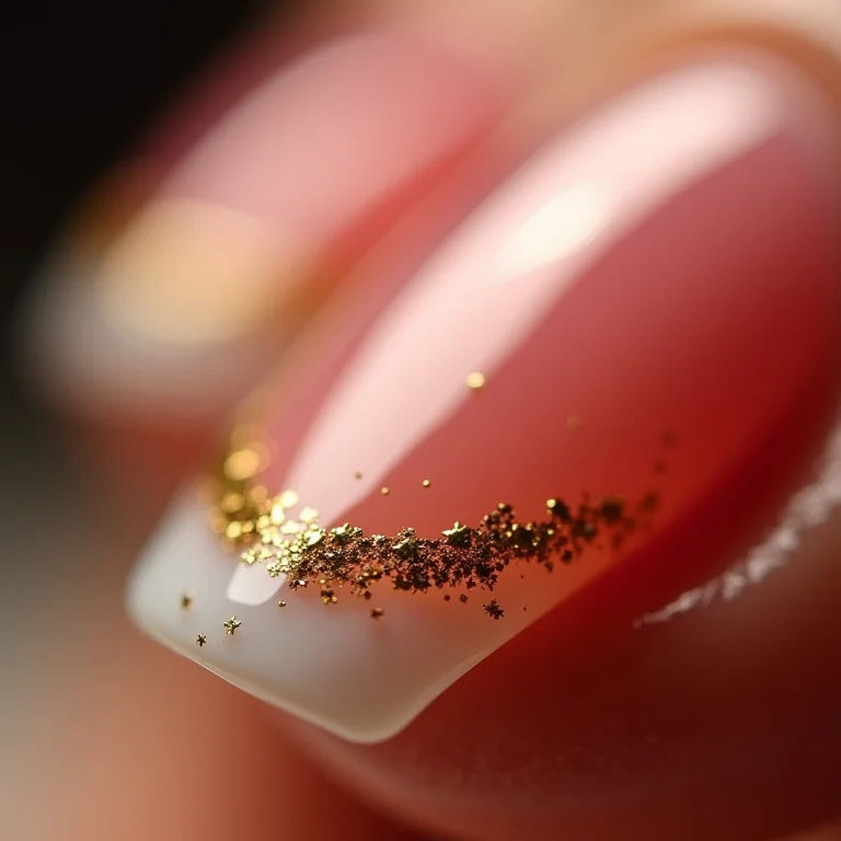 Francesinha repaginada com glitter dourado