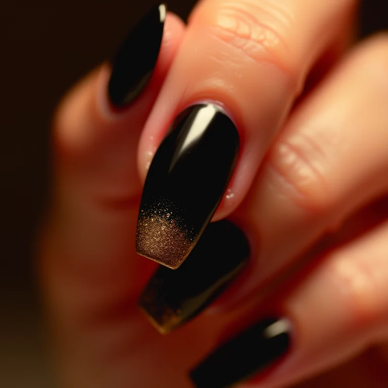 Francesinha repaginada com glitter dourado