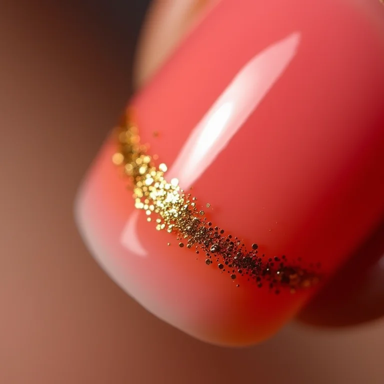 Francesinha repaginada com glitter dourado