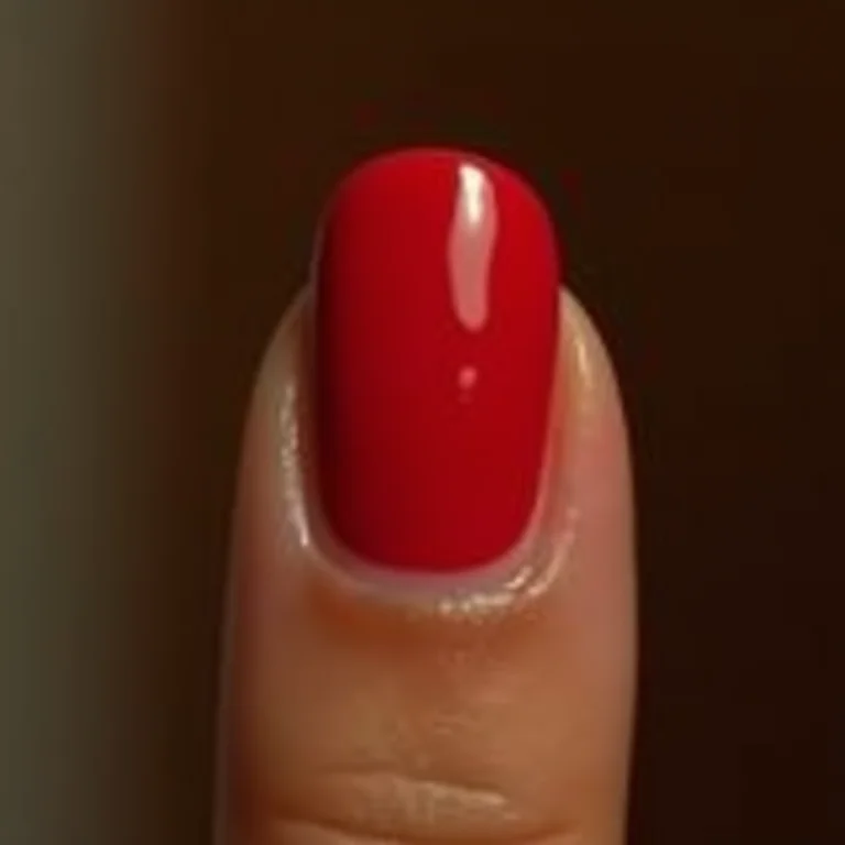 Francesinha vermelha delicada