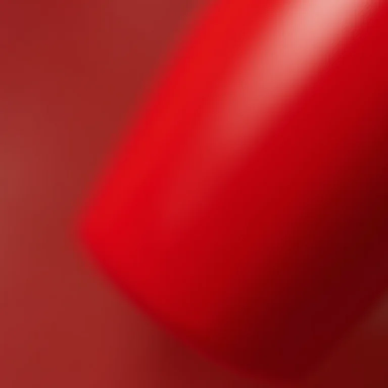 Francesinha vermelha em close-up extremo