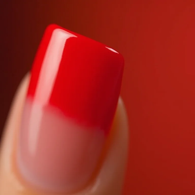 Francesinha vermelha em close-up