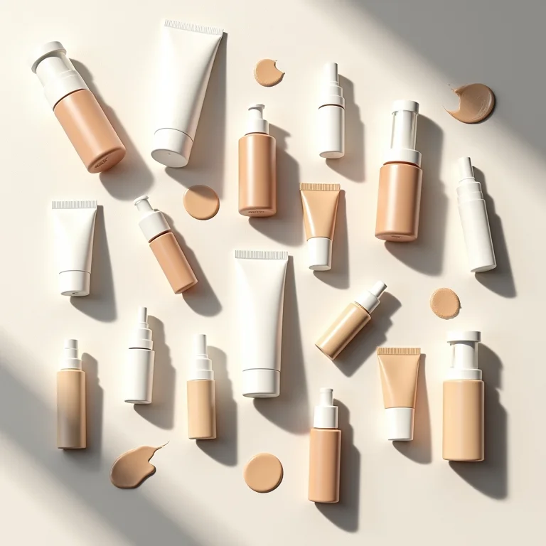 Frascos de diferentes bases para unhas