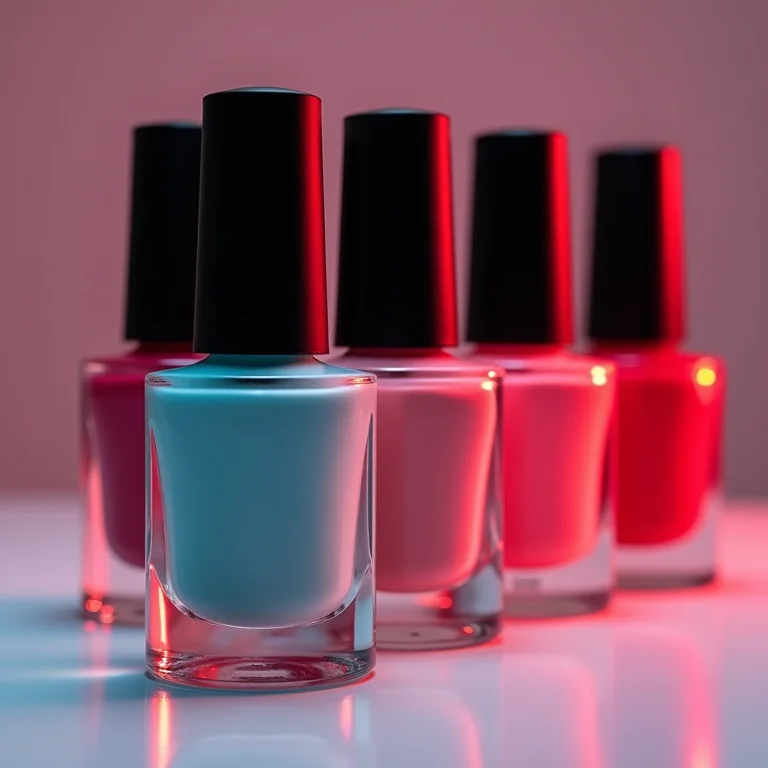 Frascos de esmaltes de alta qualidade