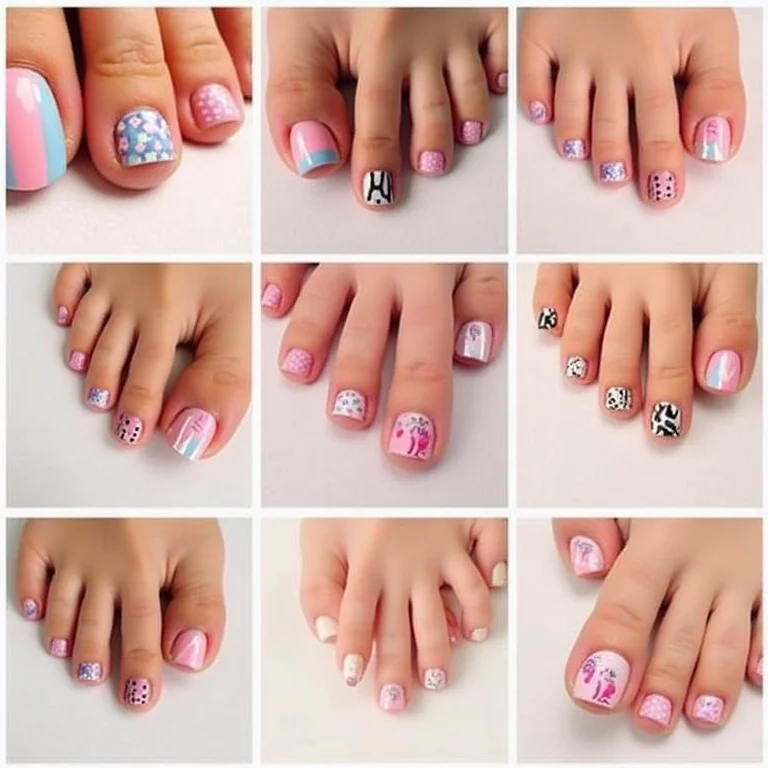 Inspirações de unhas decoradas nos pés online