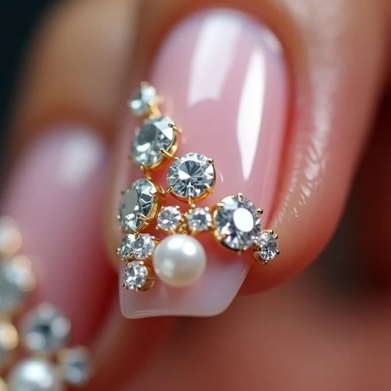 Joias de unha para noivas
