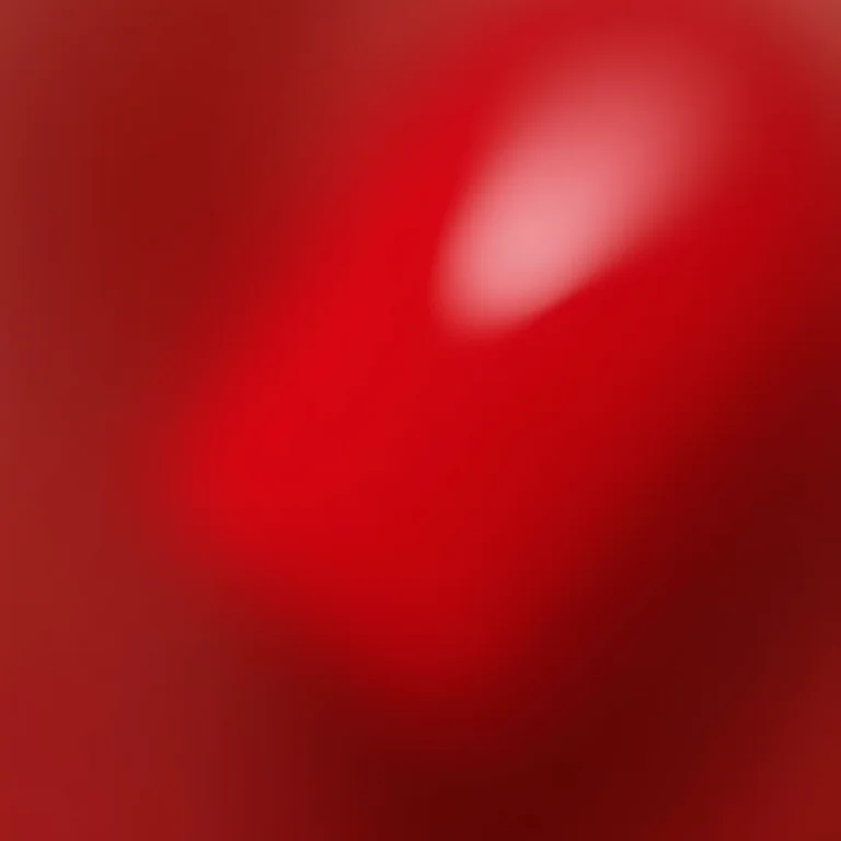 Macro de francesinha com esmalte vermelho Risqué