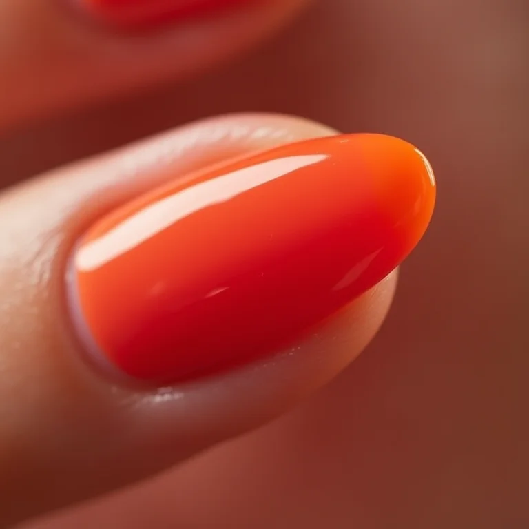 Mãos com unhas saudáveis