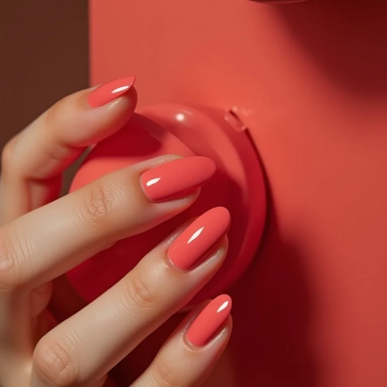 Mãos exibindo diferentes tons de esmaltes de luxo.