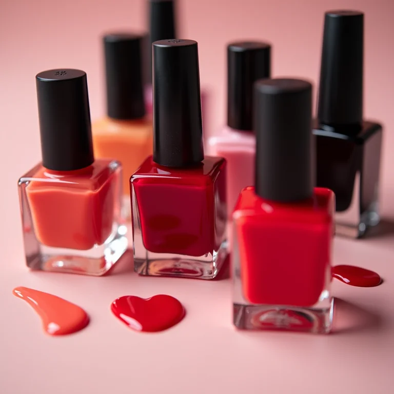 Marcas de esmalte de longa duração.