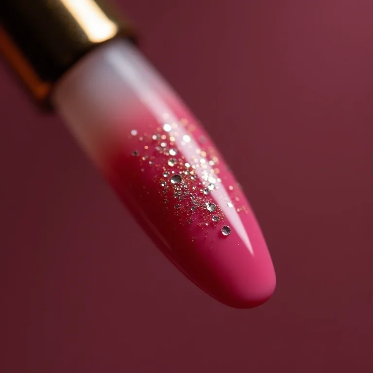 Materiais essenciais para nail art de estrelas.