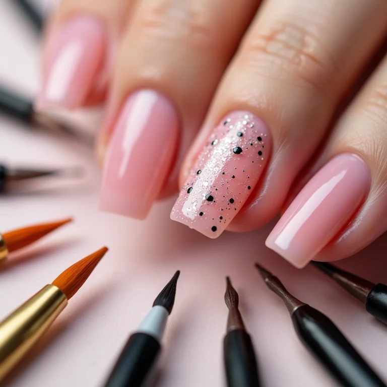 Materiais essenciais para nail art em unhas quadradas
