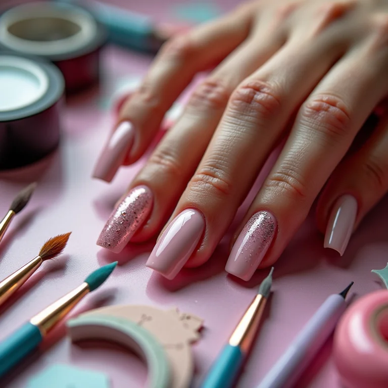 Materiais nail art unhas coloridas