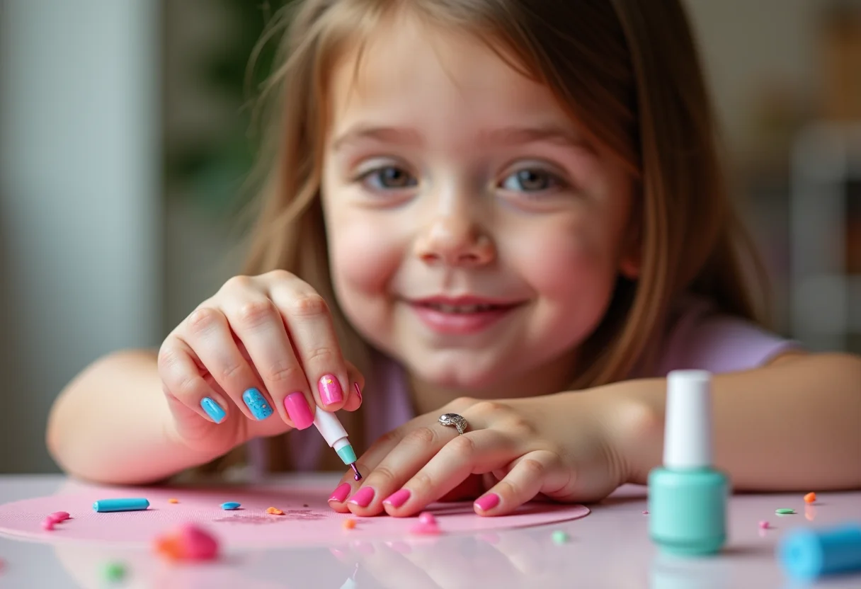 Melhor esmalte hipoalergênico para unhas decoradas infantil