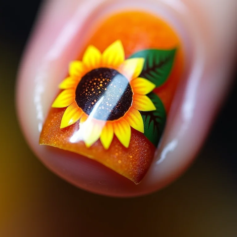 Mix de cores e texturas com girassol.