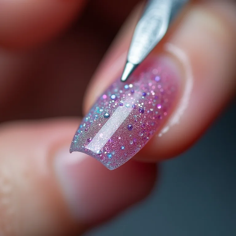 Modelagem com acrílico para unhas 3D