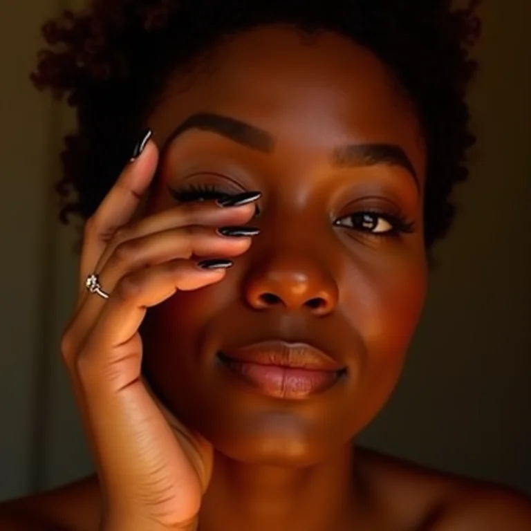 Mulher aplicando esmalte Bossa com facilidade e secagem rápida