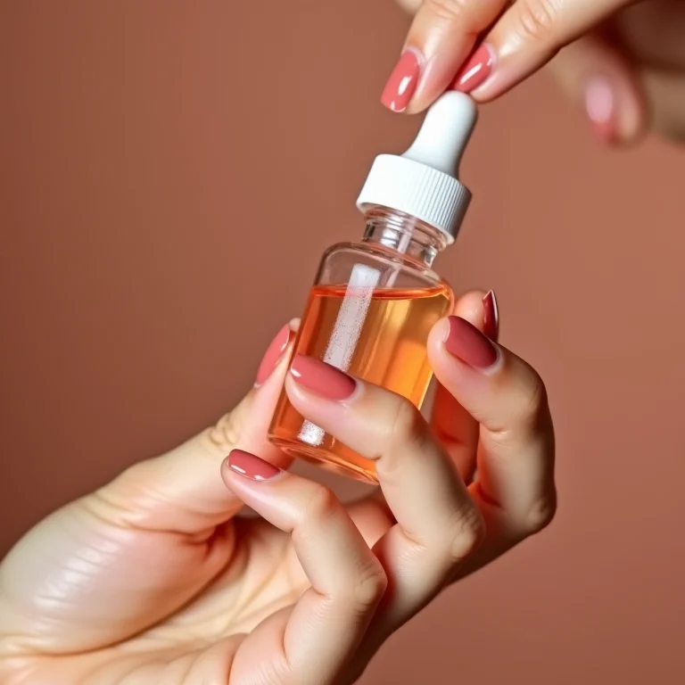 Óleo secante para unhas.