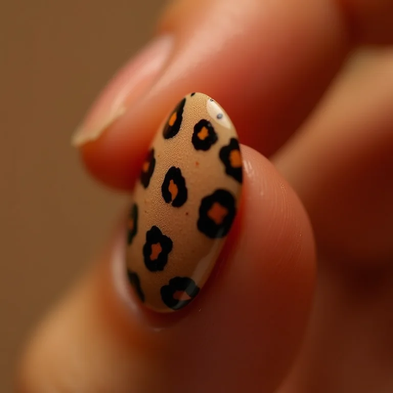 Oncinha marrom minimalista