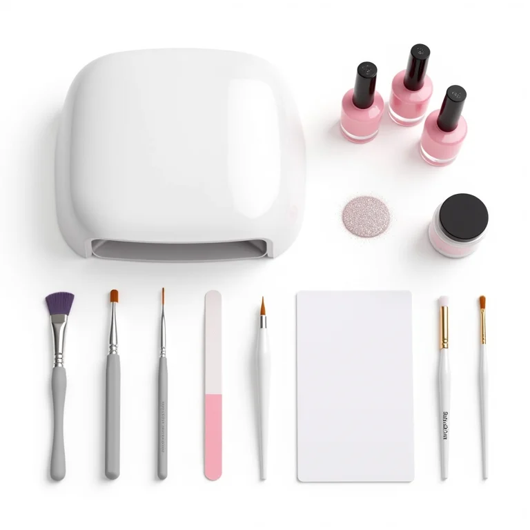 Onde comprar materiais para unhas de gel com brilho