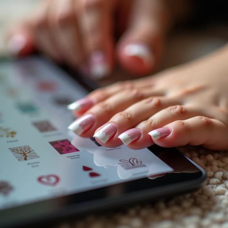 Onde encontrar inspirações para unhas decoradas de pé?