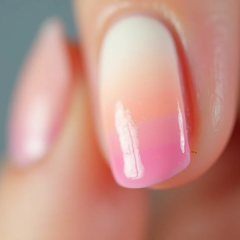 Passo a passo da nail art degradê com esponja