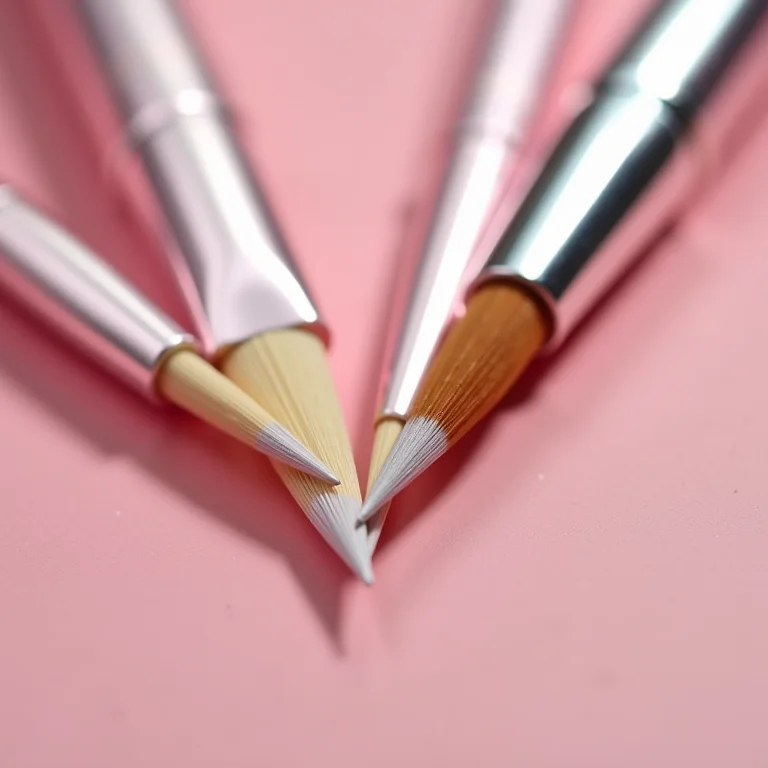 Pincéis decorativos Kiss NY para detalhes precisos