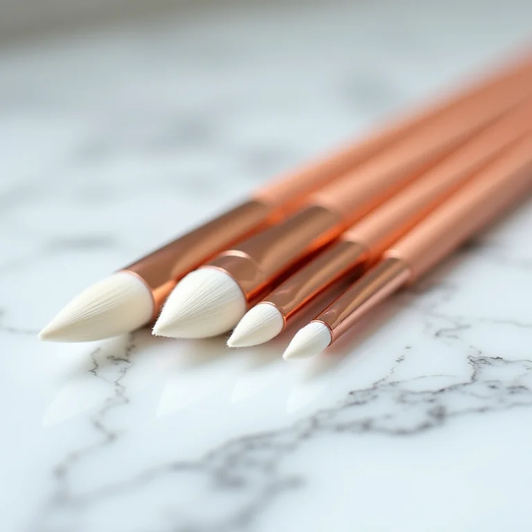 Pincéis finos da [Marca de Pincéis] para nail art