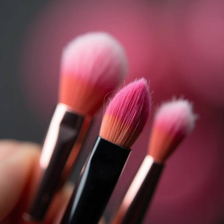 Pincéis para nail art da marca Real Love.