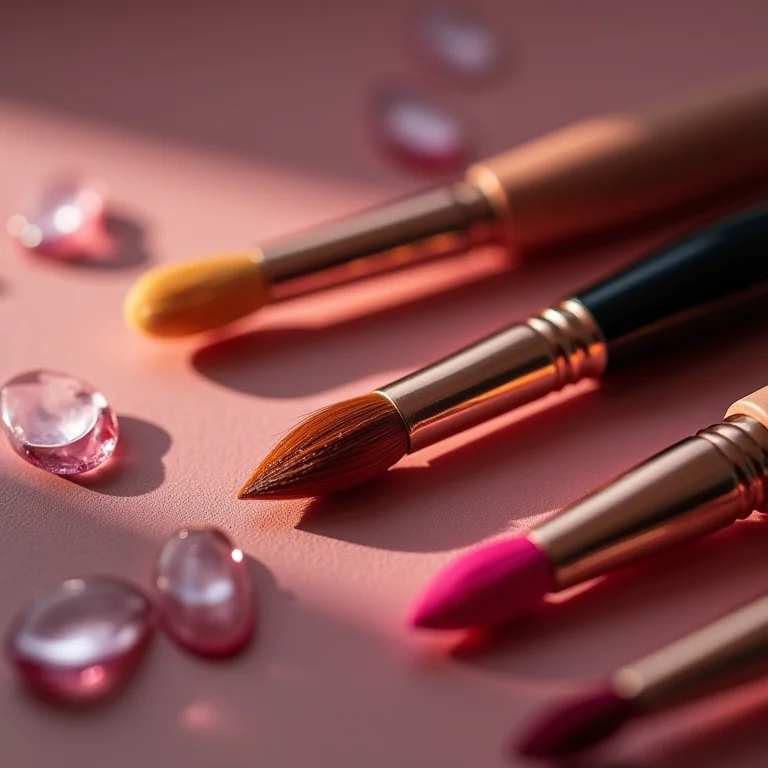 Pincéis para nail art da Marco Boni