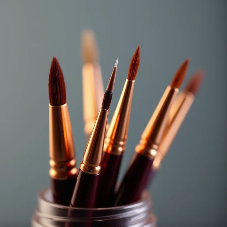 Pincéis que facilitam a vida na nail art.