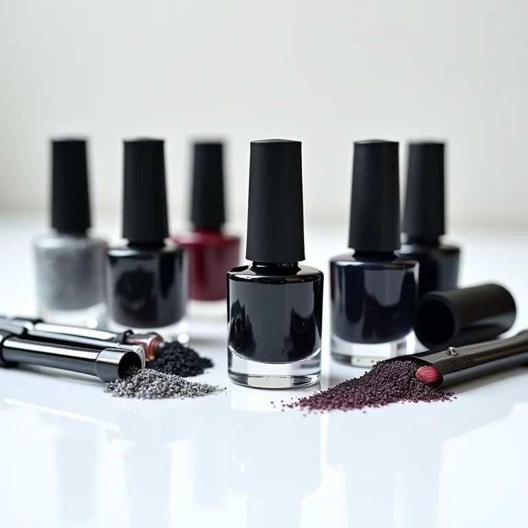 Produtos de qualidade para unhas decoradas em preto