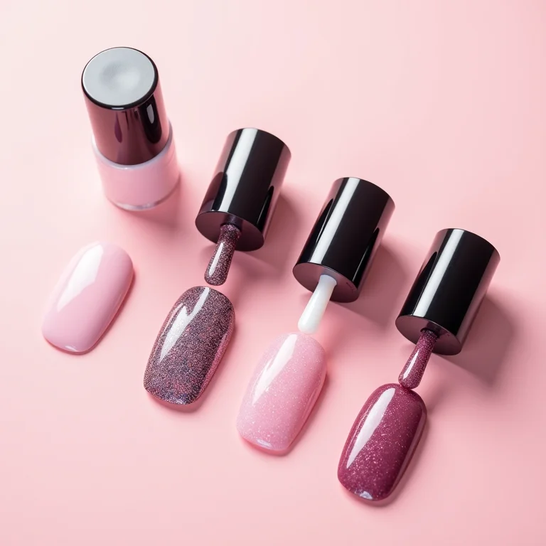 Produtos indicados para unhas de gel com brilho