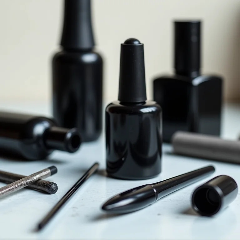 Produtos para unhas pretas: esmaltes e ferramentas