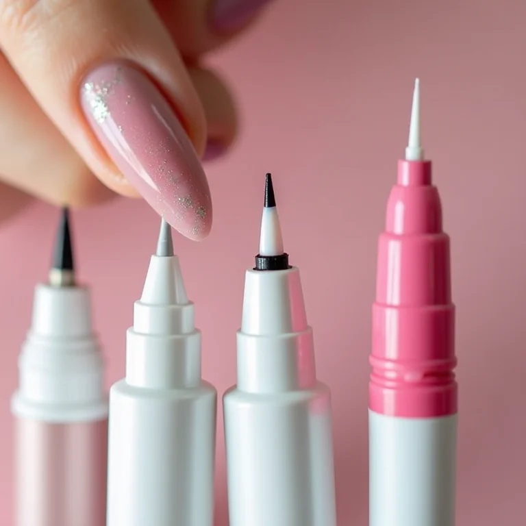 Qual o melhor tipo de caneta para escrever nas unhas?