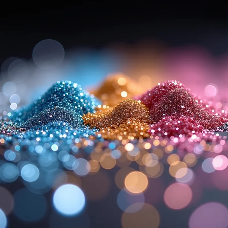 Qual o melhor tipo de glitter para usar