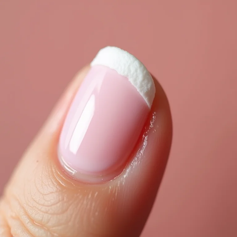 Remoção de esmalte em gel com algodão e removedor