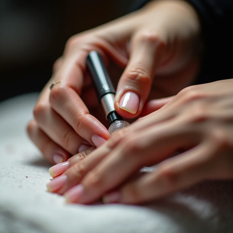 Remoção de gel com profissional qualificado.
