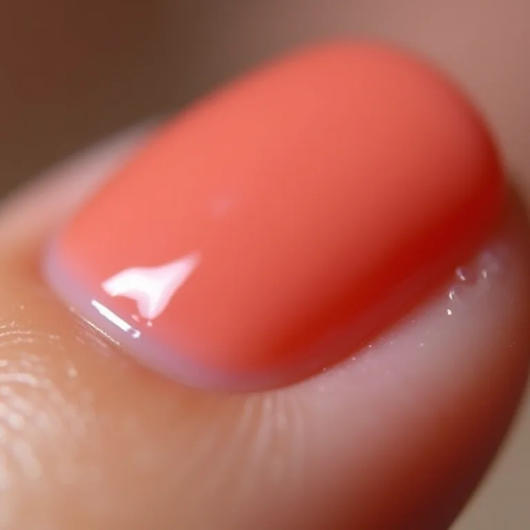 Remoção segura de unhas de gel com brilho