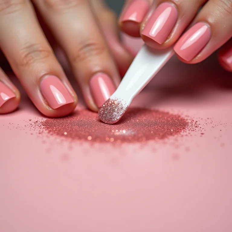 Removendo glitter das unhas sem dificuldade
