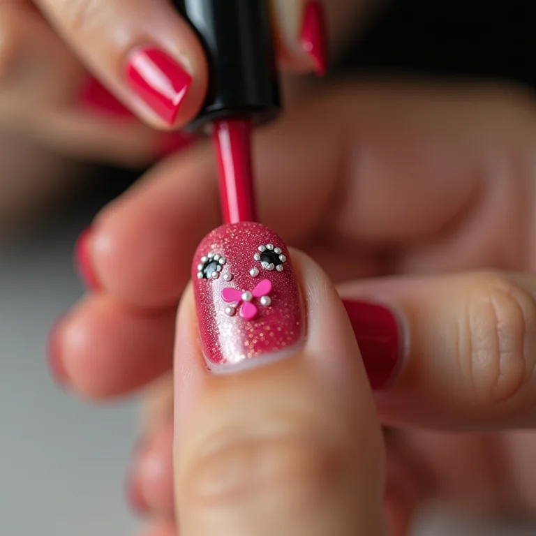 Selando a decoração para maior durabilidade