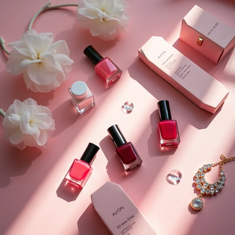 Strass Avon e esmaltes