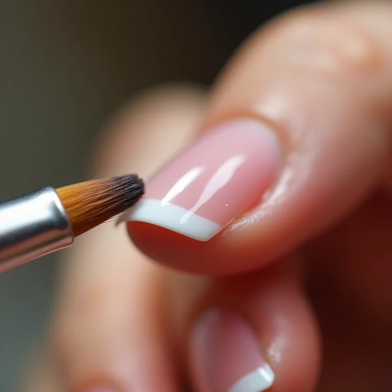 Técnica de aplicação da francesinha moderna