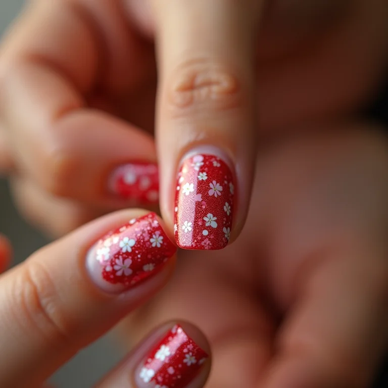 Tutorial de unha decorada junina