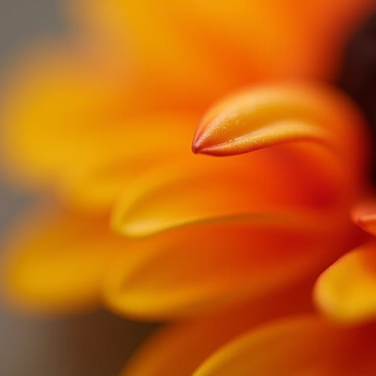 Unha degradê com tema girassol.