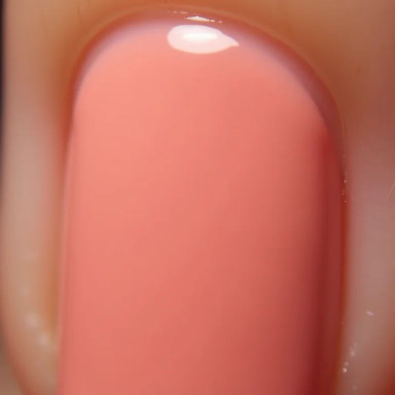 Unhas almond clássicas rosa claro