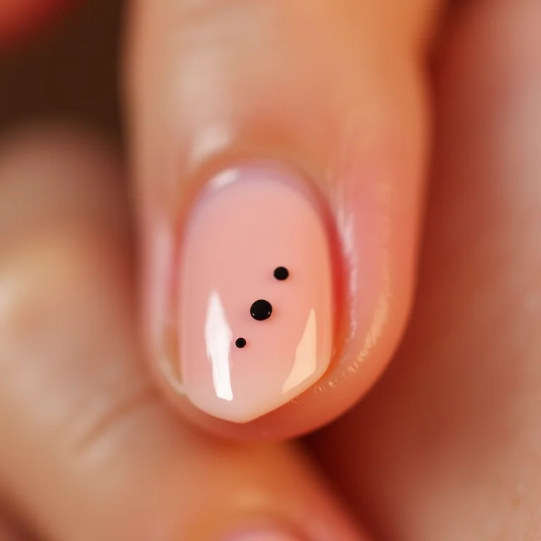 Unhas almond minimalistas