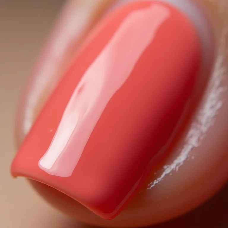 Unhas bem cuidadas com brilho e durabilidade