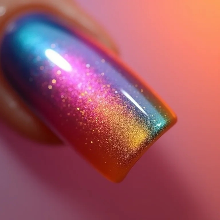 Unhas com ombré criativo